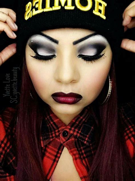 Chola Style Makeup