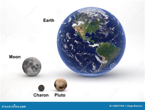 Pluto Surface Map Royalty-Free Stock Photography | CartoonDealer.com #202384637