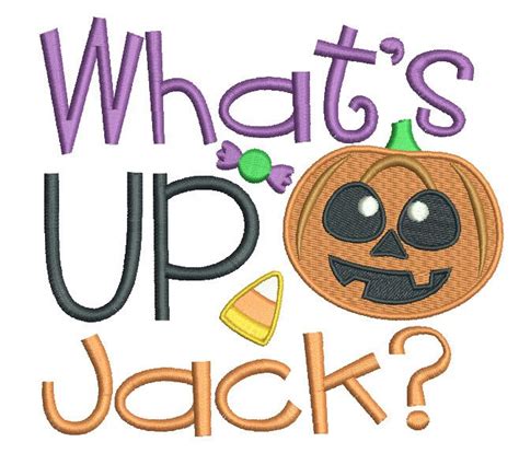 Halloween Word Art Set 3 Machine Embroidery Designs by JuJu