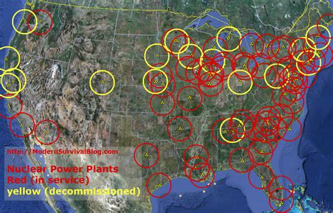 U.S. Nuclear Power Plants, safe distance?