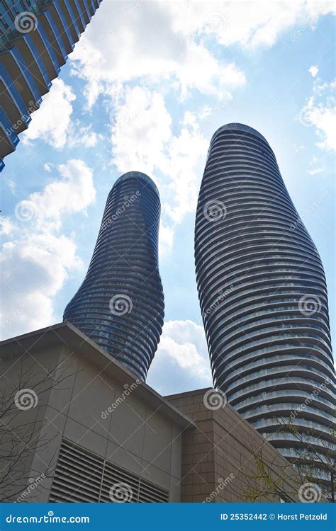 Round high rise. stock photo. Image of real, landmark - 25352442