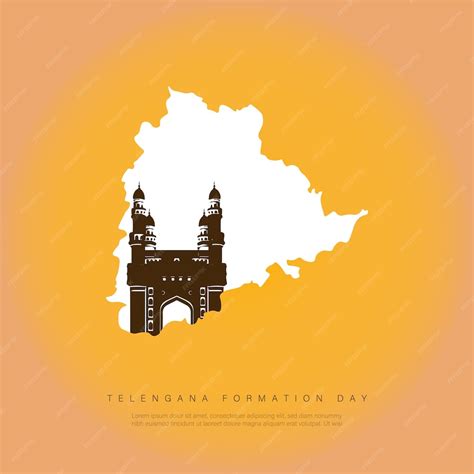 Premium Vector | Telangana Formation day vector illustration with ...