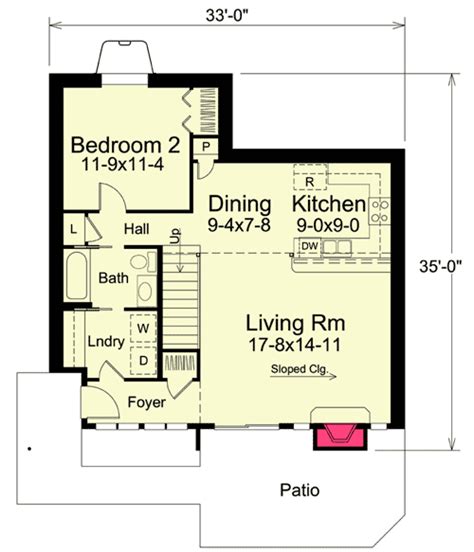 Earth-Sheltered Berm Home Plan - 57264HA | Architectural Designs - House Plans