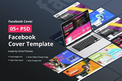 Facebook Business Cover Template, Graphic Templates - Envato Elements