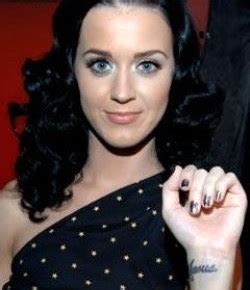 Katy Perry Tattoos