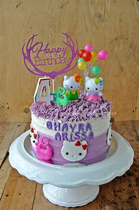 Kek Hari Jadi Tema Hello Kitty - Kek Hello Kitty Hello Kitty Cake Prettysmallbakery - Ernie Gorczany