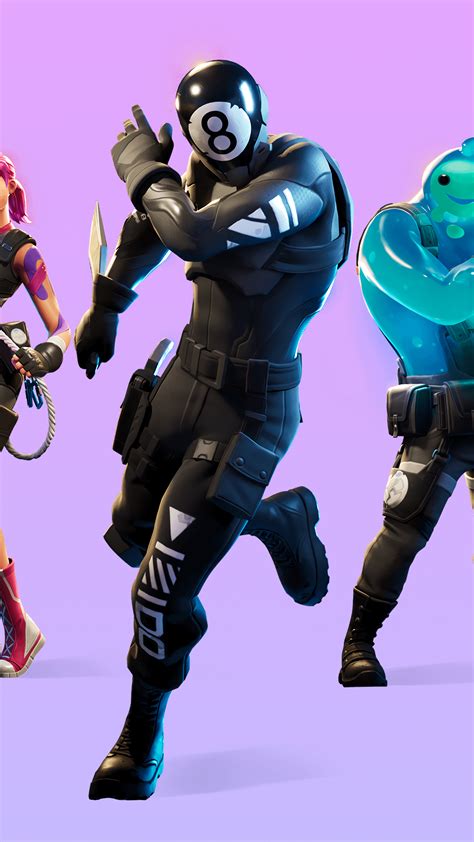 2160x3840 Fortnite Chapter 2 Season 1 Battle Pass Skins Sony Xperia X,XZ,Z5 Premium Wallpaper ...