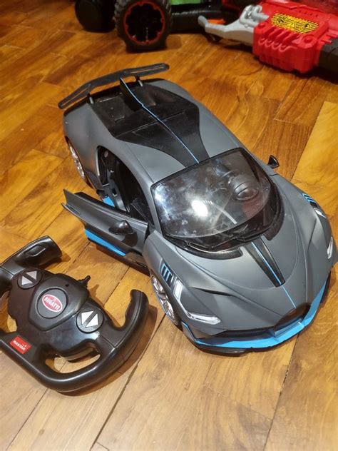 Remote control car Bugatti, Hobbies & Toys, Toys & Games on Carousell