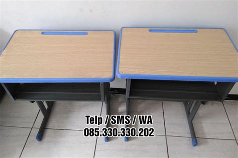 Meja Lab Komputer Sekolah - Power D Furniture