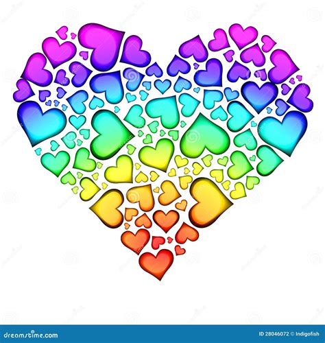 Heart Symbols Valentine Day Stock Photography - Image: 28046072