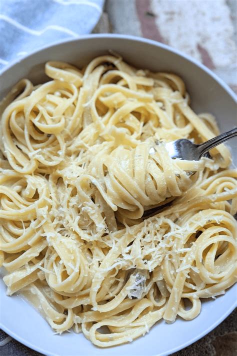 White Wine Pasta Sauce with Garlic & Herbs (Vegan & GF Options)