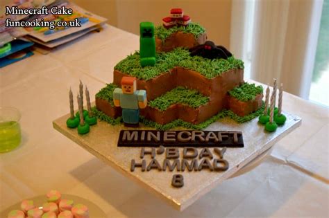 minecraft cake 555 - Fun Cooking