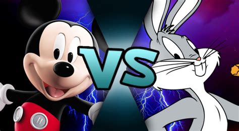 Mickey Mouse vs Bugs Bunny | BuildYourBattles Wikia | Fandom