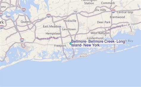 Bellmore, Bellmore Creek, Long Island, New York Tide Station Location Guide