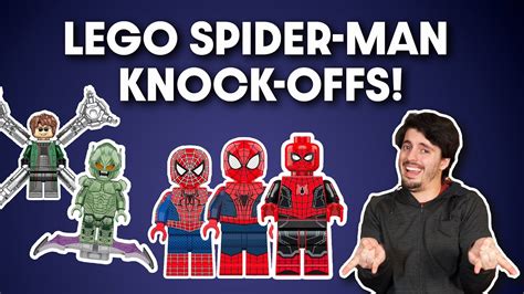 The WEIRDEST Knock-Off LEGO Spider-Man Minifigures - YouTube