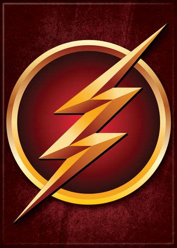 The Flash CW TV Show emblem DC Comic Magnet - Sunnyside Gifts