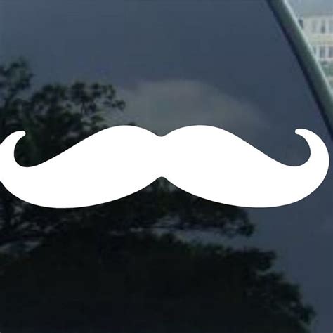 Mustache Decal - Etsy