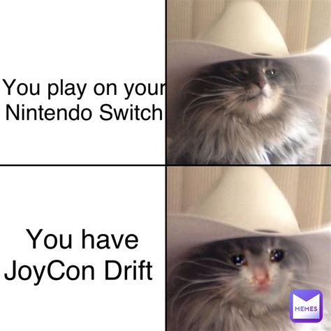 You play on your Nintendo Switch You have JoyCon Drift | @Nicotheknee ...