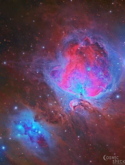 My image of the Orion Nebula in true color - showcasing its rich colors and details with the ...