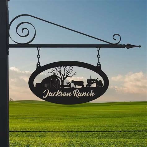 Farm Life Metal Sign Personalized Farmhouse Farm Decor Famer Gift - Custom Laser Cut Metal Art ...