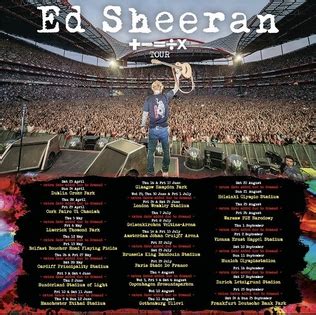 Ed Sheeran Concert Tour 2024 - Amie Lynnet