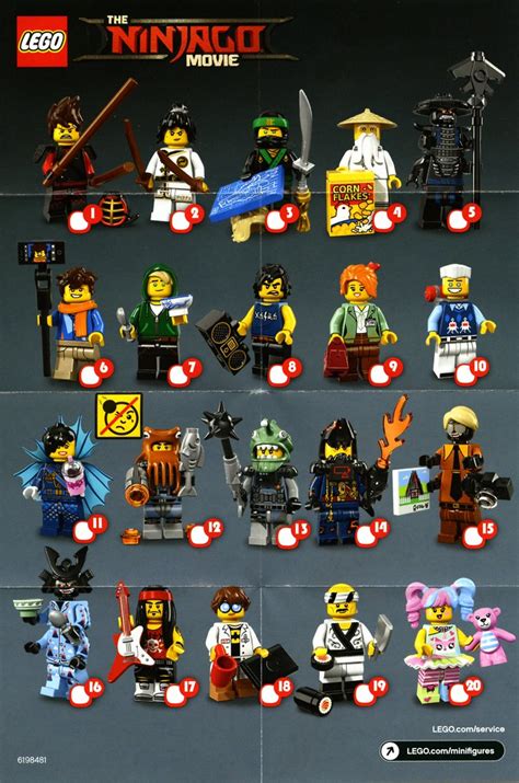 Pre-order your The LEGO Ninjago Movie minifigures | Brickset