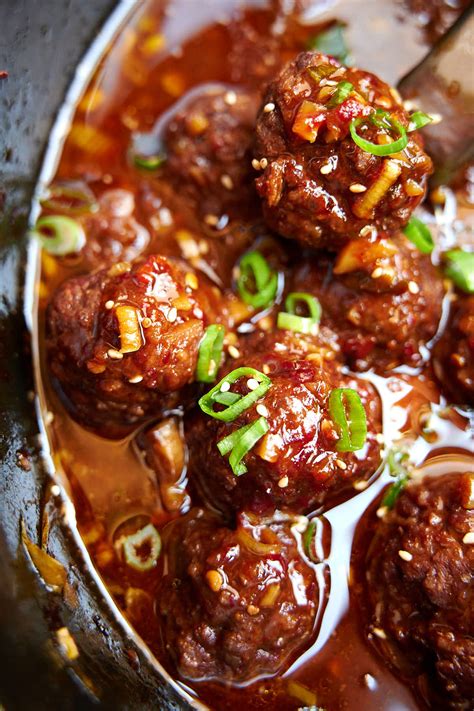 Asian Meatballs - Craving Tasty