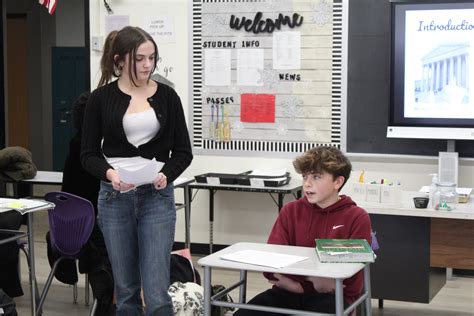 Ninth-grade English students conduct mock trial : Warwick Valley ...