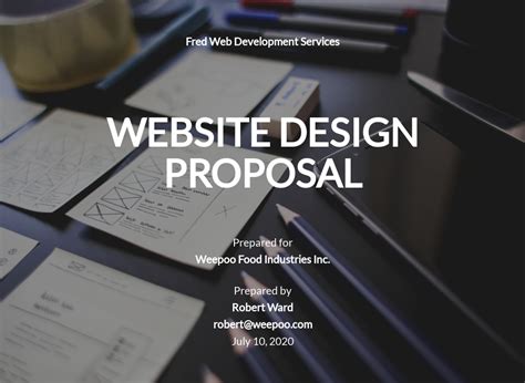 24+ FREE Website Proposal Templates [Edit & Download] | Template.net