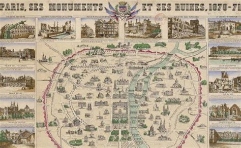 Maps of Paris during the Paris Commune | Louise Michel