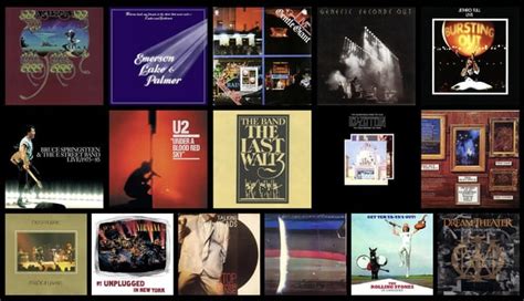 My Favorite Live Albums : r/ClassicRock