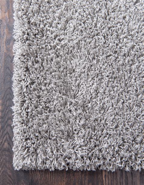 Cloud Gray 10' x 13' Solid Shag Rug | Rugs.ca