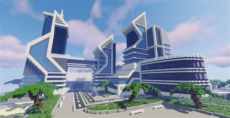 Futuristic City #9 Minecraft Map