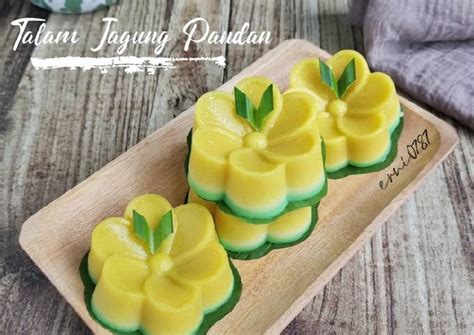 Resep Kue Talam Jagung Pandan oleh Erni0787 - Cookpad