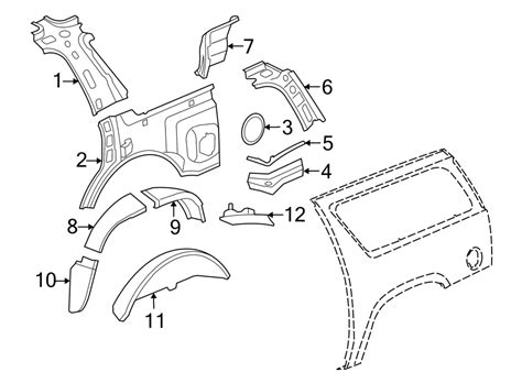 Rear Gmc Yukon Parts Diagram