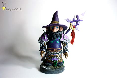 Warlock Gnome Handmade Figure : r/wow