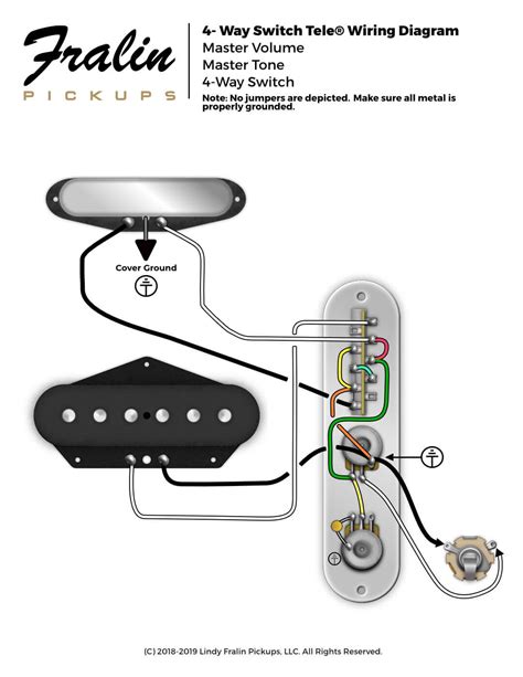 4-Way Switch Telecaster Wiring - Fralin Pickups