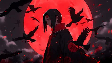 Naruto Itachi Uchiha Desktop Wallpaper - Cool Naruto Wallpaper 4K