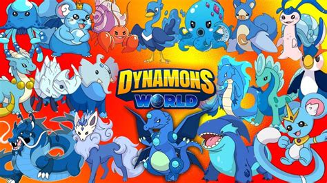 Stage 1 Evolution Of All Water Type Dynamons | Dynamons World Part 315 - YouTube