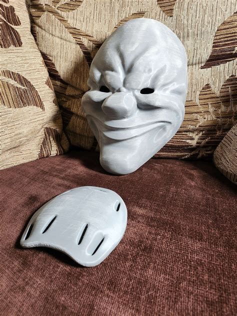 Dallas Payday Inspired Mask Heist Cosplay 3D Printed Mask Kit - Etsy