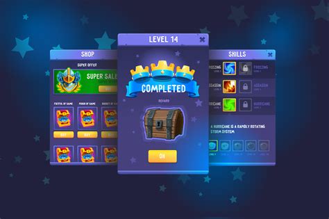 Game ui mobile :: Behance