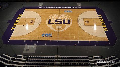 LSU Finishes New Basketball Court Design | Sports Floors, Inc.