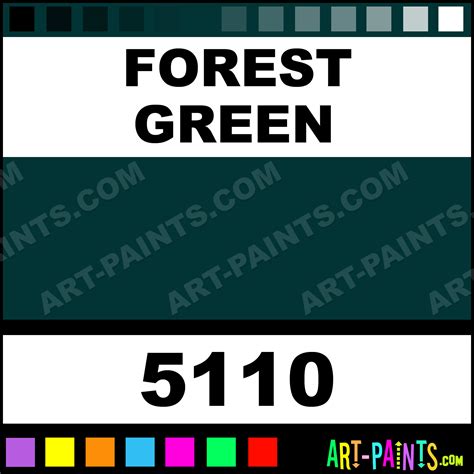 Forest Green Professional Fabric Textile Paints - 5110 - Forest Green Paint, Forest Green Color ...