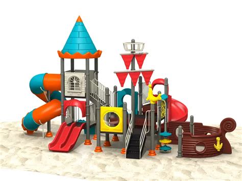 Pirate Ship playground equipment - KidsPlayPlay