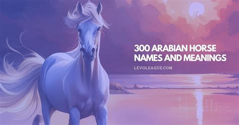 300 Arabian Horse Names and Meanings (Male and Female)