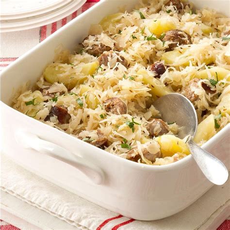 Sauerkraut Casserole Recipe: How to Make It | Taste of Home