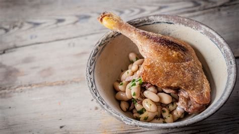 Confit duck leg cassoulet - Raymond Blanc OBE