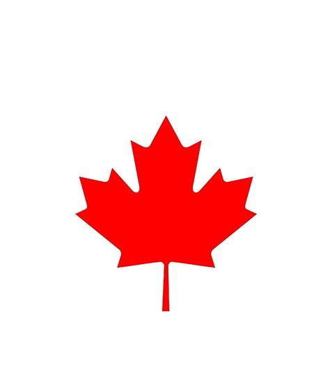 "CANADA, CANADIAN, MAPLE LEAF, Pure & Simple, Canadian Flag, National Flag of Canada, "A Mari ...