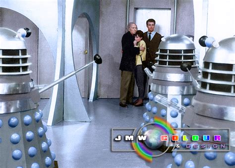 DOCTOR WHO: THE DALEKS - COLOURISED by JMWColourDesign on DeviantArt