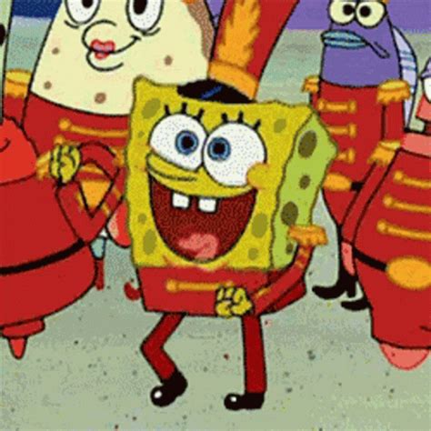 Spongebob Dancing GIF - Spongebob Dancing Smiling - Discover & Share GIFs